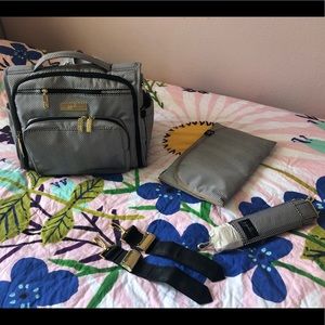 Jujube bff queen of the Nile print diaper bag